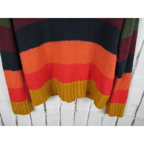 Urban Outfitters Women's Multicolor Striped Sweater Size S-P - Picture 6 of 7